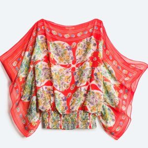 NWOT Erinella Smock Detail Top